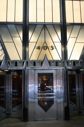 Chrysler Bldg entrance on Lexington Ave